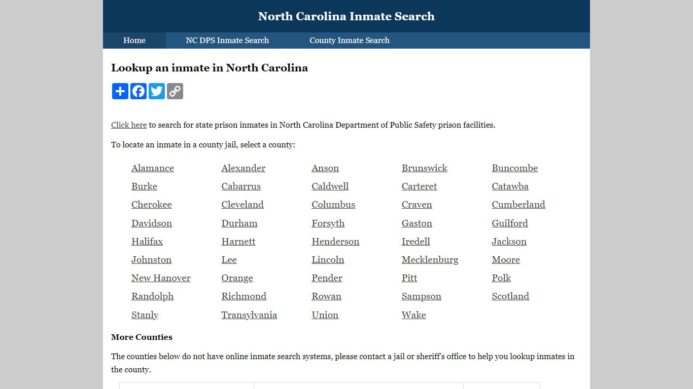 Wake County Inmate Search